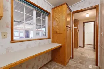 So much storage in this house!