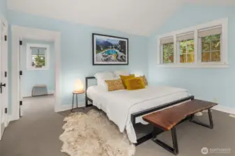 Primary bedroom suite