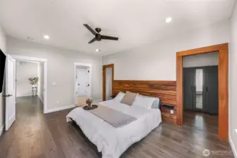 Gorgeous Primary with walk through closet and spa like ensuite