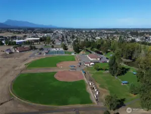 Carrie Blake Park - across the street