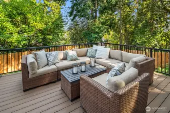 Private outdoor living area