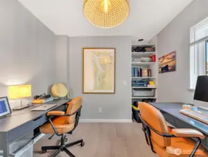 Bedroom #3. Currently being used as an office
