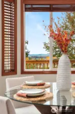 Eating Nook with Snoqualmie Valley View