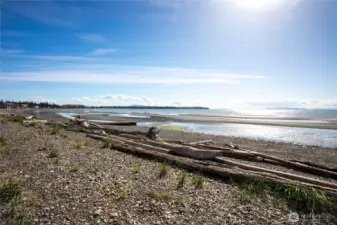 This beach is directly across from Mariners Cove!