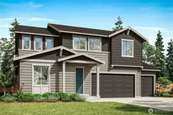 Exterior Rendering Homesite 380