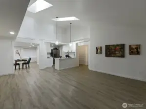 Over 1800 sq ft of living space.