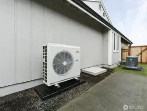 New Heat pump and New Generac Generator.