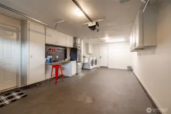 Extra long 1 car garage