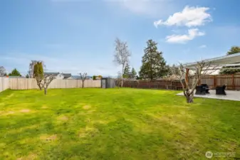 Lots of gardening space!