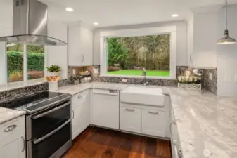 Remodeled country kitchen