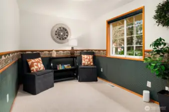 Main floor office/den.