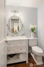 Remodeled podwer room