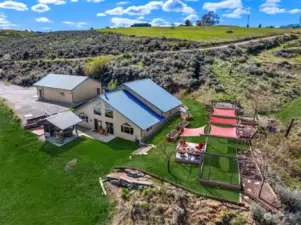 Property Boasts An Expansive Shop And Your Very Own Bocce Ball Court!