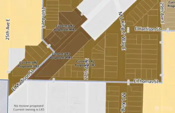 ONE SEATTLE PLAN CHANGING LOT ZONING TO LR3