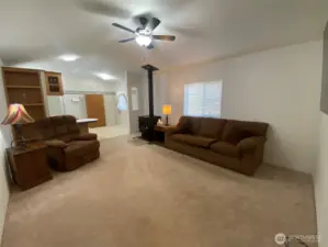 Spacious family room