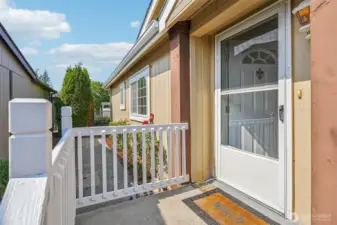 Come in! Screen door for the hot summer days