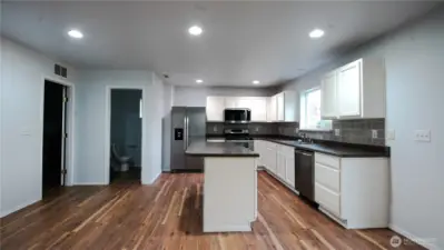 Kitchen and Eating Space