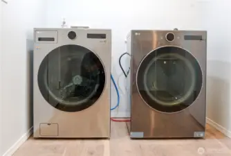 New Washer and Dryer