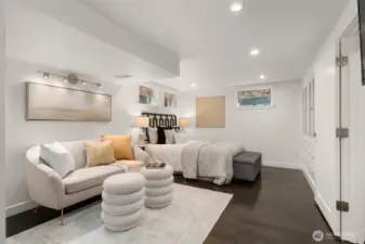 Great guest suite space...