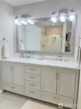 Primary bath vanity