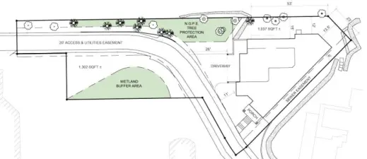 Architectural site plan (final build-out may very, buyer to verify)