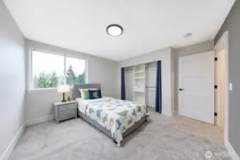 Bedroom #2 Virtually Staged