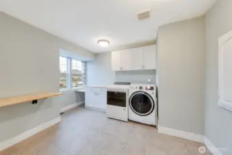 Upstairs Laundry Room