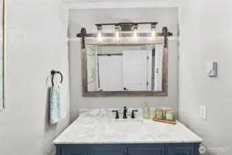 Full bath all refreshed