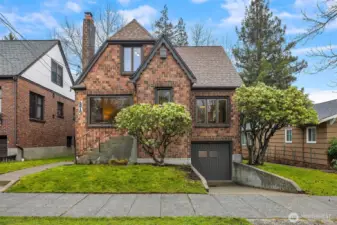 Welcome to this classic brick Tudor in the highly sought after Bryant Neighborhood, just off the Burke- Gilman Trail.