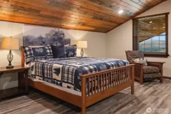 5th Bedroom Sleeping Area and TV "hang out" area with plenty of room for added bunks