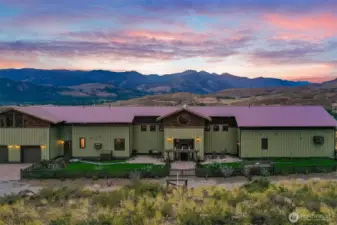 With 3200 s.f. on main level the homes lives like a ramble