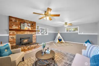 Downstairs living room