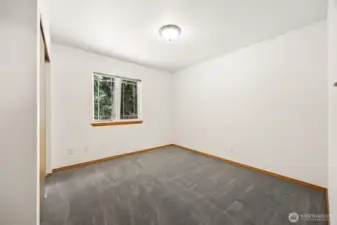Third bedroom on the Main Floor