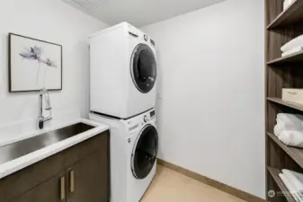 What a place to do the laundry!