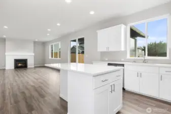 Light and bright open concept living