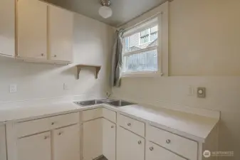 Lower unit kitchenette, view 2