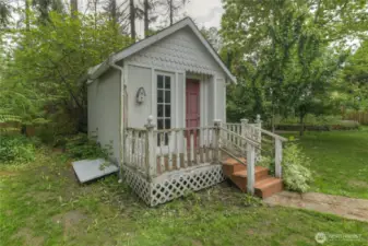 Backyard shed needs some attention