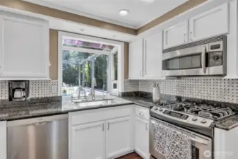And great stainless appliances