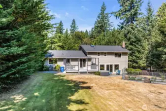 Big enough yard for activities or gardening