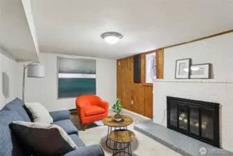2nd living room on the lower level