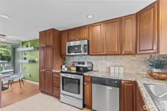 Stainless appliances
