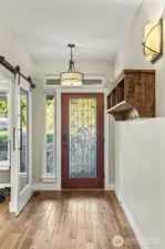 Office off of front entry