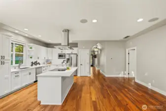 Open kitchen