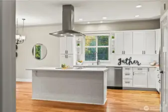 So much storage and pantry area