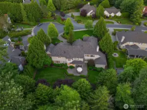 The home back to a Greenbelt ultimate privacy