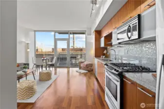 Efficient living with spectacular amenities