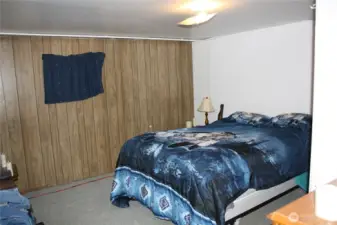 Basement bedroom