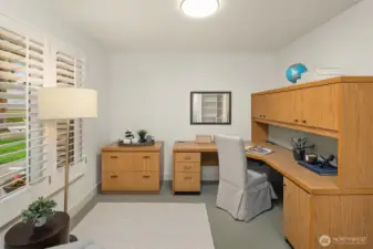 A dedicated office on the main floor provides flexibility for working from home or hosting guests, while the laundry room adds everyday convenience.