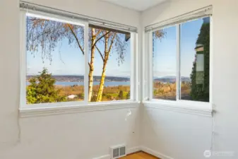Bedroom 1 with stunning views
