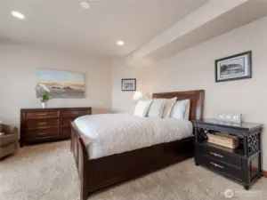 View 1 of lower level 2nd Primary Bedroom Suite.